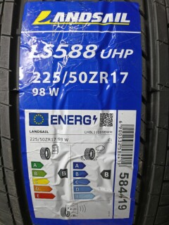 Летняя шина Landsail LS588 UHP 225/50 R17 98W фото 2