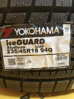 Зимняя шина Yokohama iceGuard Studless iG60 235/45 R18 94Q фото 2