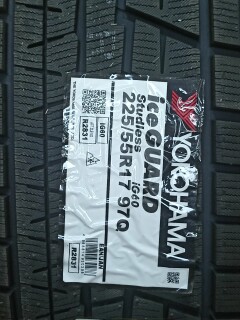Зимняя шина Yokohama iceGuard Studless iG60 225/55 R17 97Q фото 5