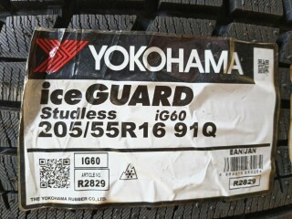 Зимняя шина Yokohama iceGuard Studless iG60 205/55 R16 91Q фото 2