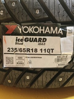 Зимняя шина Yokohama Ice Guard IG65 235/65 R18 110T фото 2