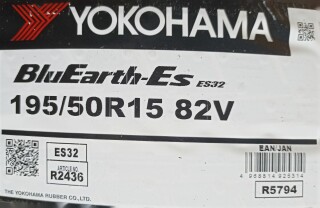 Летняя шина Yokohama BluEarth-Es ES32 195/50 R15 82V фото 5