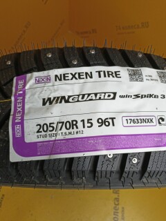 Зимняя шина Nexen WinGuard WinSpike 3 205/70 R15 96T фото 2