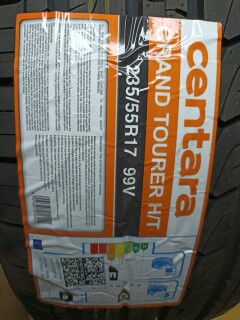 Летняя шина Centara Grand Tourer H/T 235/55 R17 99V фото 2