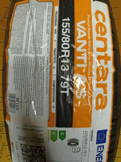 Летняя шина Centara Vanti AS 155/80 R13 79T фото 5