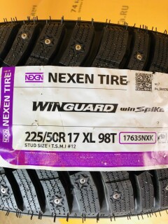 Зимняя шина Nexen WinGuard WinSpike 3 225/50 R17 98T фото 2