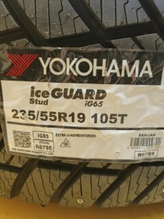 Зимняя шина Yokohama Ice Guard IG65 235/55 R19 105T фото 2