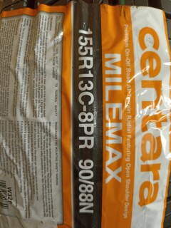 Летняя шина Centara Milemax 155 R13C 90/88N фото 5