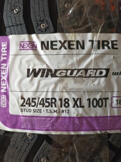 Зимняя шина Nexen WinGuard WinSpike 3 245/45 R18 100T фото 5