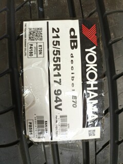 Летняя шина Yokohama E70N 215/55 R17 94V фото 5