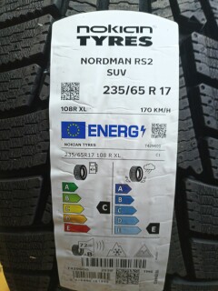 Зимняя шина Nokian Tyres (Ikon) Nordman RS2 SUV 235/65 R17 108R фото 2