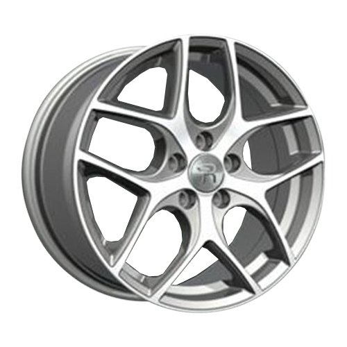 Диск литой Khomen Wheels KHW1907 (Geely Monjaro/Tugella) 19x7.5J/5x108 D63.4 ET46 Black-FP для JAGUAR XE