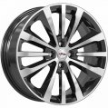 Диск литой iFree Андерсен 17x7.0J/4x100 D60.1 ET41 блэк джек для MITSUBISHI Colt