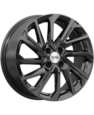 Диск литой iFree Неом (КС1172) 16x6.5J/4x100 D60.1 ET45 BK