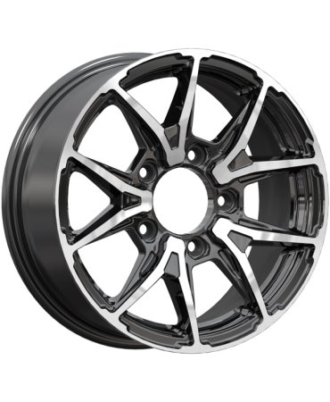 Диск литой iFree Нокс 16x6.5J/5x139.7 D98.2 ET40 блэк джек