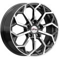 Диск литой iFree Спейс-Нидл 16x6.5J/5x114.3 D66.1 ET40 блэк джек для TOYOTA Estima