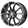 Диск литой iFree Джет 16x6.5J/5x114.3 D67.1 ET46 блэк джек для TOYOTA Sienna