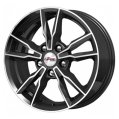 Диск литой iFree Икигай 16x6.5J/5x112 D66.6 ET45 блэк джек для AUDI A3