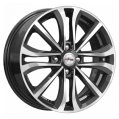 Диск литой iFree Панган 16x6.0J/4x100 D60.1 ET50 блэк джек для SOLARIS KRS