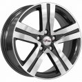 Диск литой iFree Rebel 17x7.0J/5x100 D67.1 ET45 блэк джек для SUBARU Outback