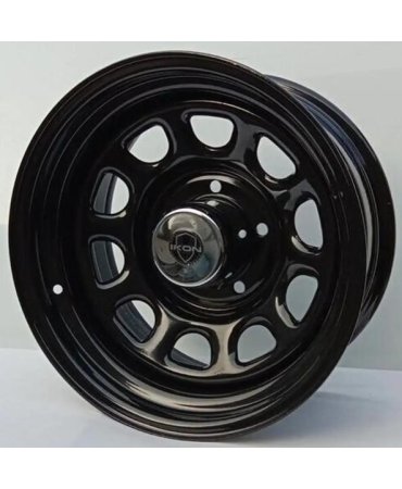 Диск штамп. Ikon MG42 16x8.0J/5x139.7 D110 ET-38 Satin Black