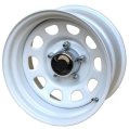 Диск штамп. Ikon MG42 16x8.0J/5x139.7 D110 ET-38 White