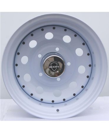Диск штамп. Ikon SNC032 16x8.0J/5x139.7 D110.5 ET-19 White