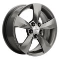 Диск литой Khomen Wheels 1504 15x6.0J/5x100 D57.1 ET38 G-Silver