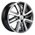 Диск литой Khomen Wheels 1609 16x6.0J/4x100 D60.1 ET50 Gray-FP