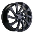 Диск литой Khomen Wheels 1901 19x7.5J/5x112 D66.6 ET32 Black для KAIYI X3