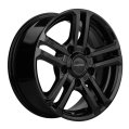 Диск литой Khomen Wheels KHW1602 16x6.5J/5x139.7 D98 ET40 Black для LADA (ВАЗ) 4x4 Bronto