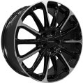 Диск литой Khomen Wheels KHW1910 19x7.5J/5x114.3 D60.1 ET35 Black-FP для TOYOTA RAV 4