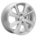 Диск литой Khomen Wheels KHW1501 (Vesta/Almera) 15x6.0J/4x100 D60.1 ET50 F-Silver для MITSUBISHI Mirage