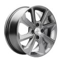 Диск литой Khomen Wheels KHW1501 (Vesta/Almera) 15x6.0J/4x100 D60.1 ET40 Gray