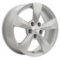 Диск литой Khomen Wheels KHW1504 (Fabia) 15x6.0J/5x100 D57.1 ET43 F-Silver для SUBARU Impreza