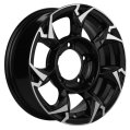 Диск литой Khomen Wheels KHW1505 (Jimny) 15x5.5J/5x139.7 D108.1 ET5 Black-FP для SUZUKI Jimny