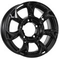 Диск литой Khomen Wheels KHW1505 (Jimny) 15x5.5J/5x139.7 D108.1 ET5 Black