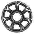 Диск литой Khomen Wheels KHW1505 (Jimny) 15x5.5J/5x139.7 D108.1 ET5 Gray-FP для SUZUKI Jimny