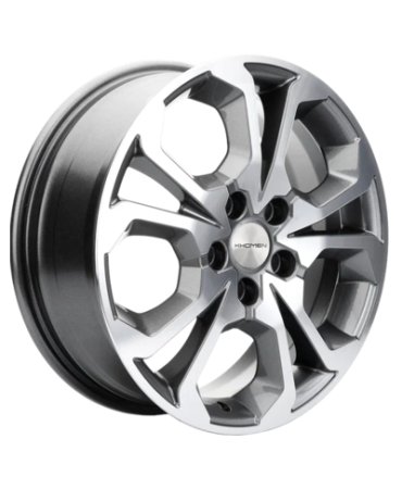 Диск литой Khomen Wheels KHW1711 (Chery tigo 7pro) 17x6.5J/5x108 D60.1 ET33 Gray-FP