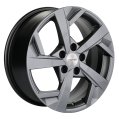 Диск литой Khomen Wheels KHW1712 (i40) 17x7.0J/5x114.3 D67.1 ET45 Gray для RENAULT Scenic III