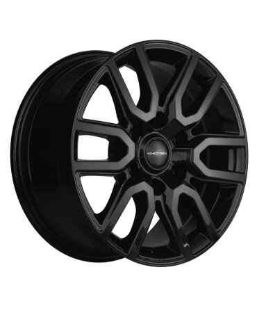 Диск литой Khomen Wheels KHW1723 (Toyota LC Prado/Lexus GX) 17x8.0J/6x139.7 D106.1 ET25 Black