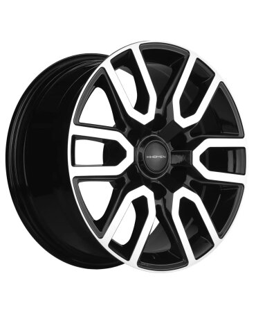 Диск литой Khomen Wheels KHW1723 (Toyota LC Prado/Lexus GX) 17x8.0J/6x139.7 D106.1 ET25 Black-FP