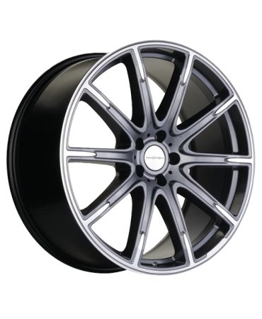 Диск литой Khomen Wheels KHW1903 (MB A/C/E/S Class) 19x8.5J/5x112 D66.6 ET46 Gray-FP