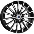 Диск литой КиК Акцент 14x5.5J/4x100 D60.1 ET43 алмаз черный для HYUNDAI Getz
