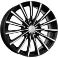 Диск литой КиК Акцент 14x5.5J/4x100 D60.1 ET43 алмаз черный для KIA Rio