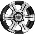 Диск литой КиК Байконур 15x7.0J/5x139.7 D108.6 ET20 алмаз черный