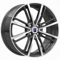 Диск литой КиК Эрфурт 17x7.0J/5x108 D67.1 ET40 алмаз чёрный