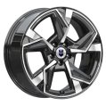 Диск литой КиК Кайан (KC1012) 18x7.5J/5x108 D65.1 ET42 алмаз чёрный