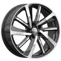 Диск литой КиК КС1111 18x7.0J/5x114.3 D66.6 ET40 алмаз чёрный для CHANGAN UNI-S
