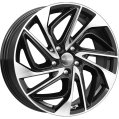 Диск литой КиК КС883 18x7.0J/5x114.3 D67.1 ET51 алмаз черный для SUBARU Crosstrek
